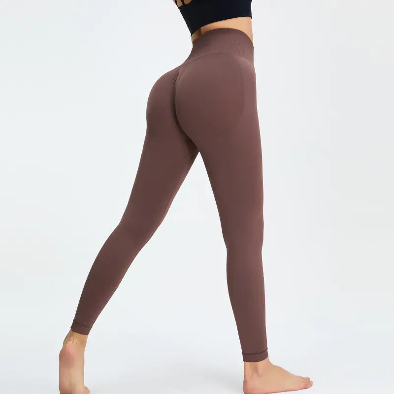 High-Waist Seamless Women's Fitness Leggings